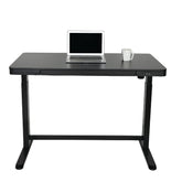 Realspace® Electric 48"W Height-Adjustable Standing Desk "Black"